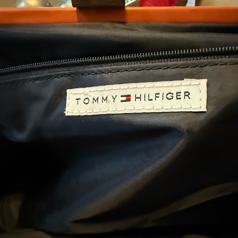 Vintage Tommy Hilfiger Tan and Orange Satchel - Picture 4 of 6